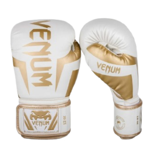 כפפות איגרוף ונום VENUM לבן זהב