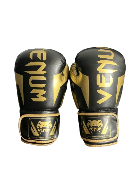 כפפות איגרוף ונום VENUM שחור זהב
