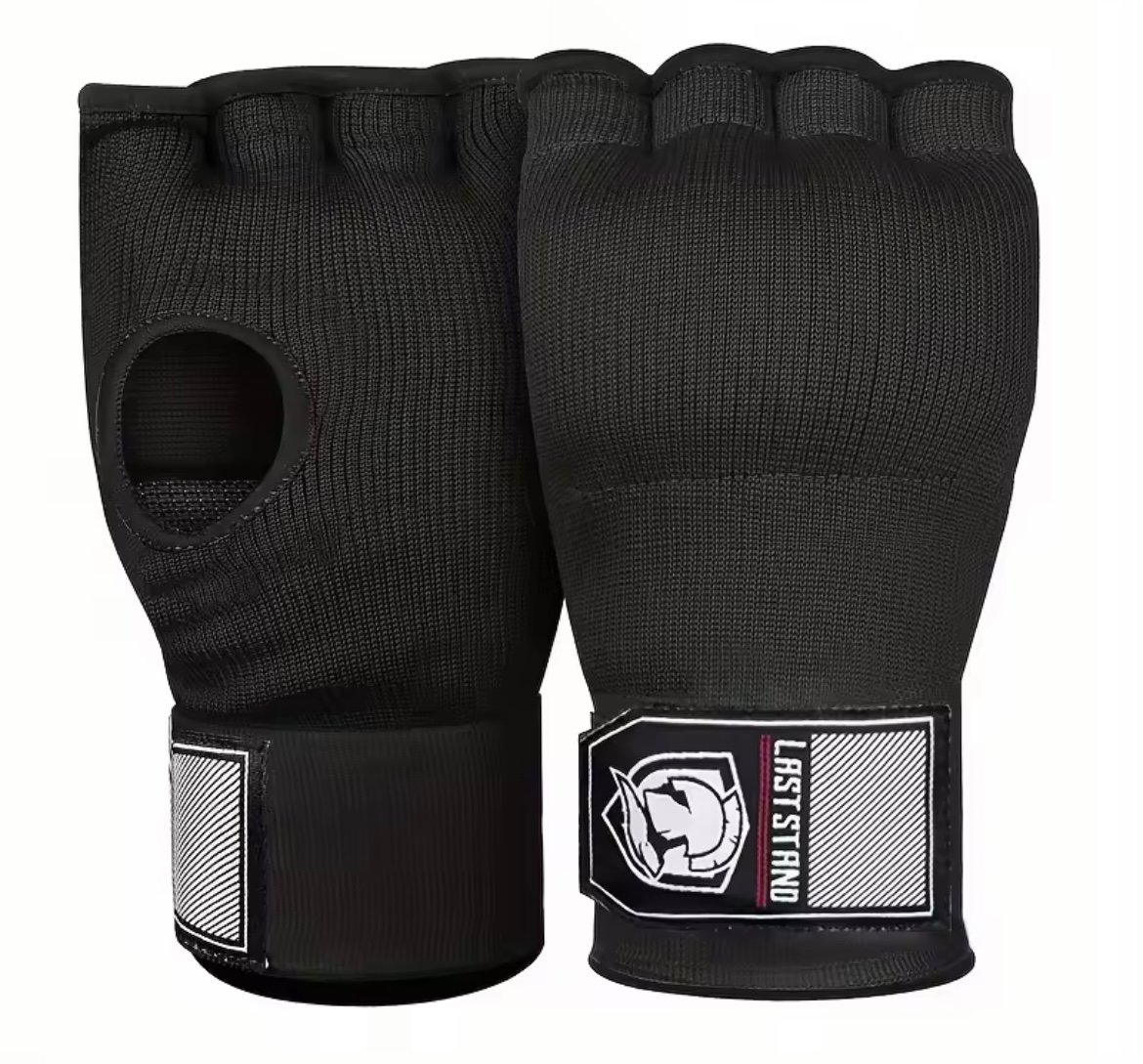 תחבושות איגרוף מובנות בצבע שחור