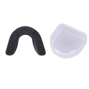 מגן שיניים כחול שחור