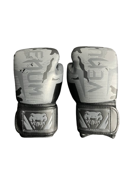 כפפות איגרוף ונום VENUM אפור בהיר