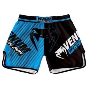 מכנסי איגרוף Venum כחול שחור
