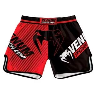 מכנסי איגרוף Venum אדום שחור