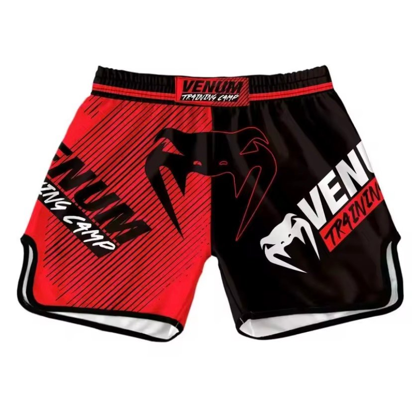 מכנסי איגרוף Venum אדום שחור