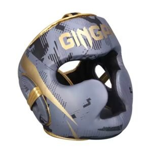 מגן ראש GINGPAI אפור זהב